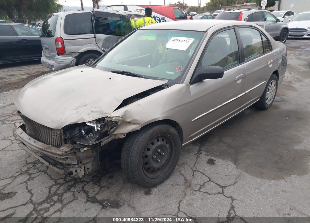 2004 HONDA CIVIC LX VIN: 2HGES165X4H636551