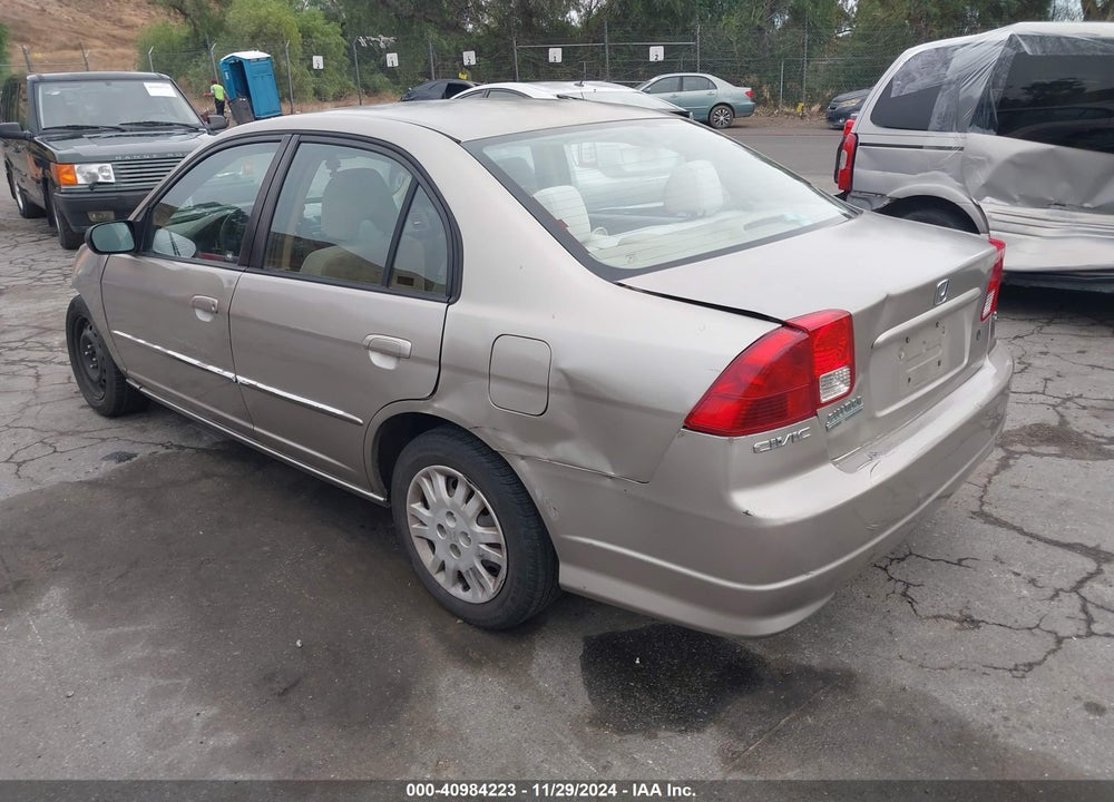 2004 HONDA CIVIC LX VIN: 2HGES165X4H636551