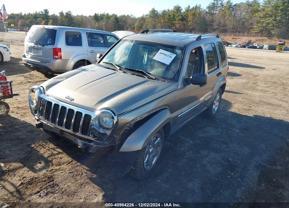2005 JEEP LIBERTY LIMITED EDITION VIN: 1J8GL58K95W726168