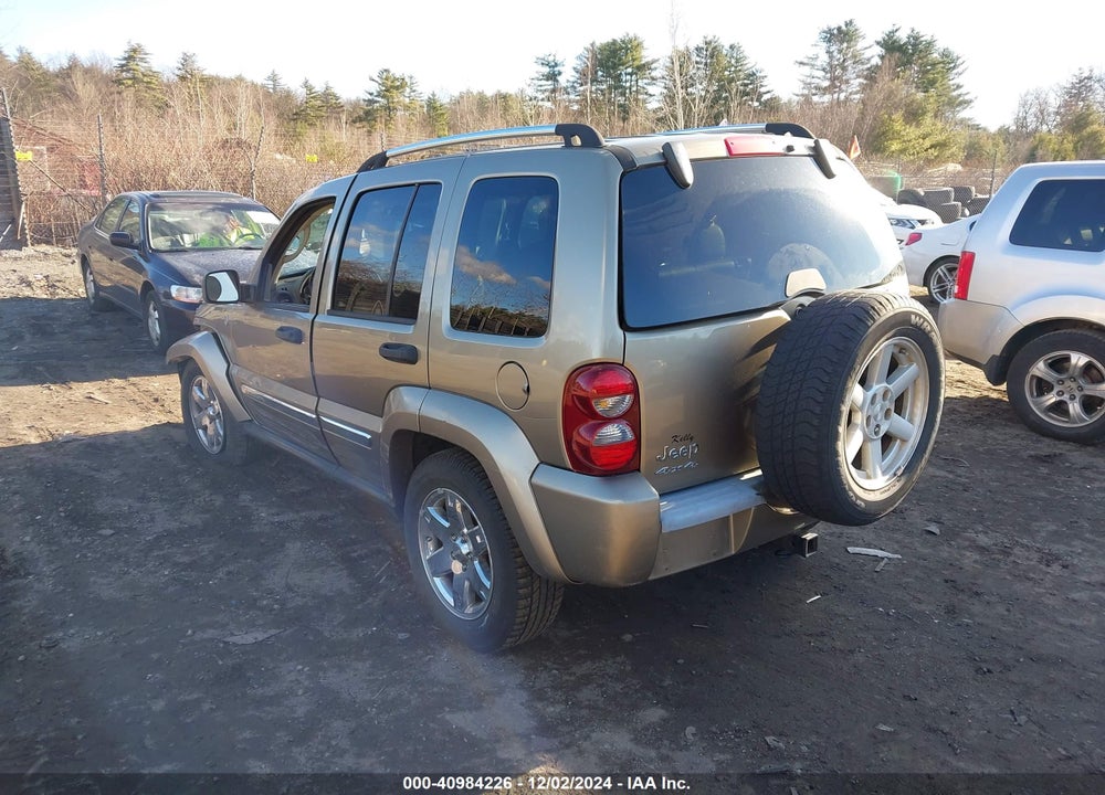 2005 JEEP LIBERTY LIMITED EDITION VIN: 1J8GL58K95W726168
