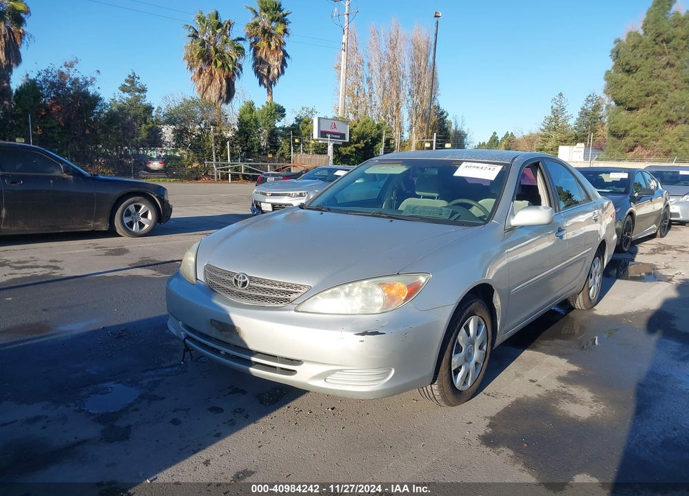 2004 TOYOTA CAMRY LE VIN: 4T1BE32K94U802275