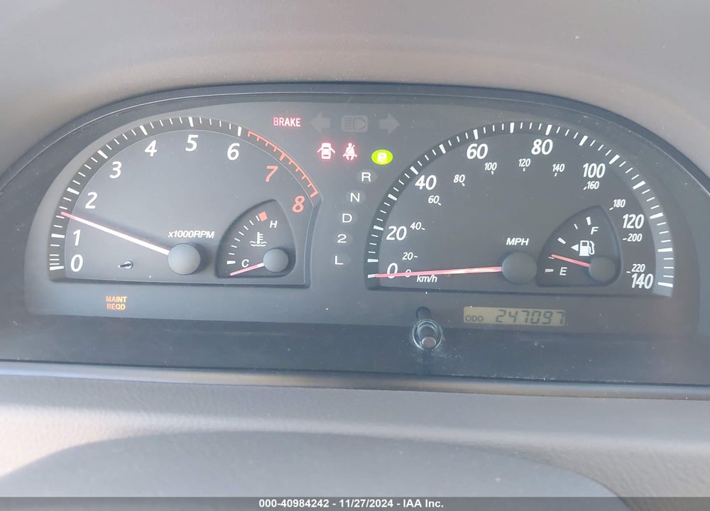 2004 TOYOTA CAMRY LE VIN: 4T1BE32K94U802275