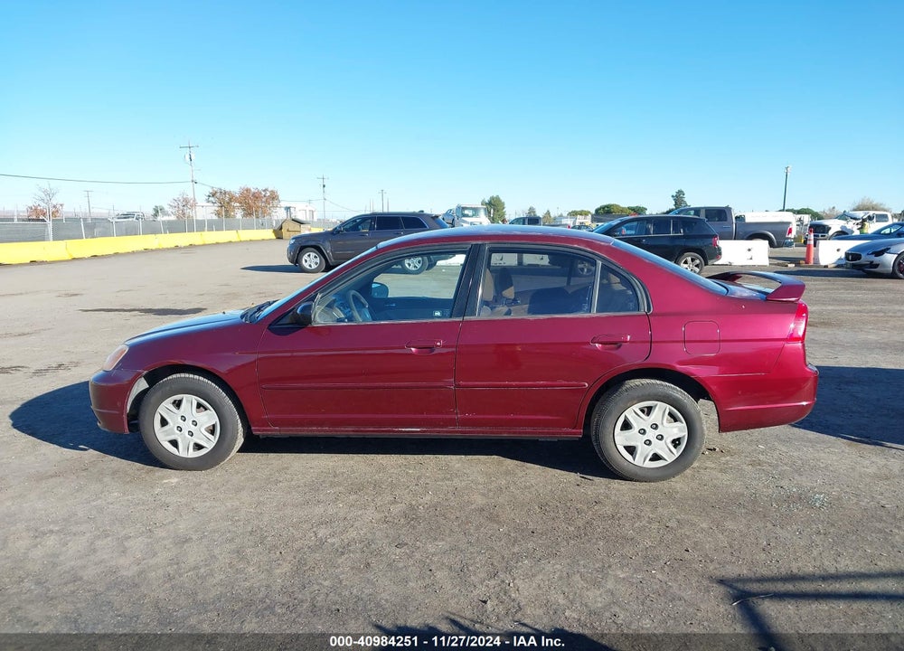 2003 HONDA CIVIC LX VIN: JHMES16553S001905