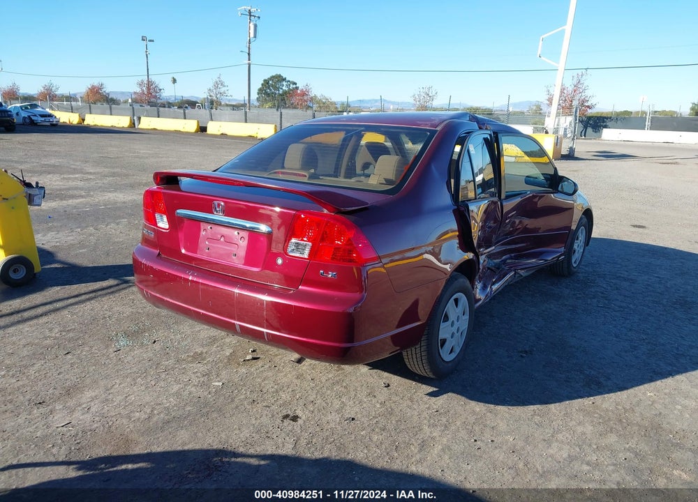 2003 HONDA CIVIC LX VIN: JHMES16553S001905
