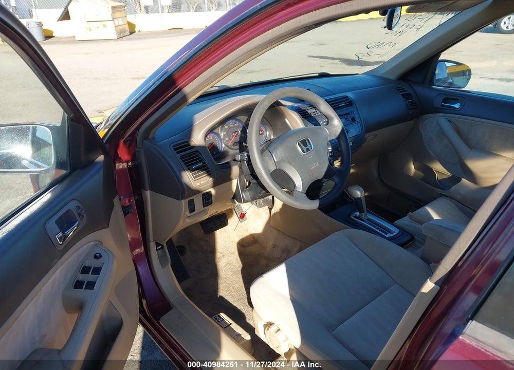 2003 HONDA CIVIC LX VIN: JHMES16553S001905