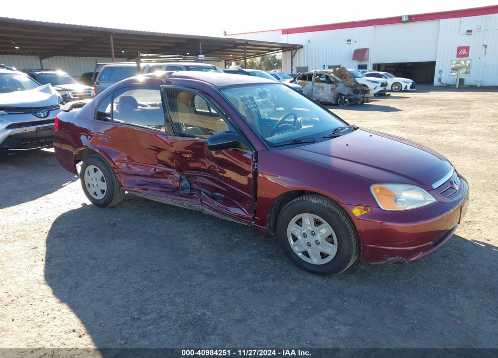 2003 HONDA CIVIC LX VIN: JHMES16553S001905