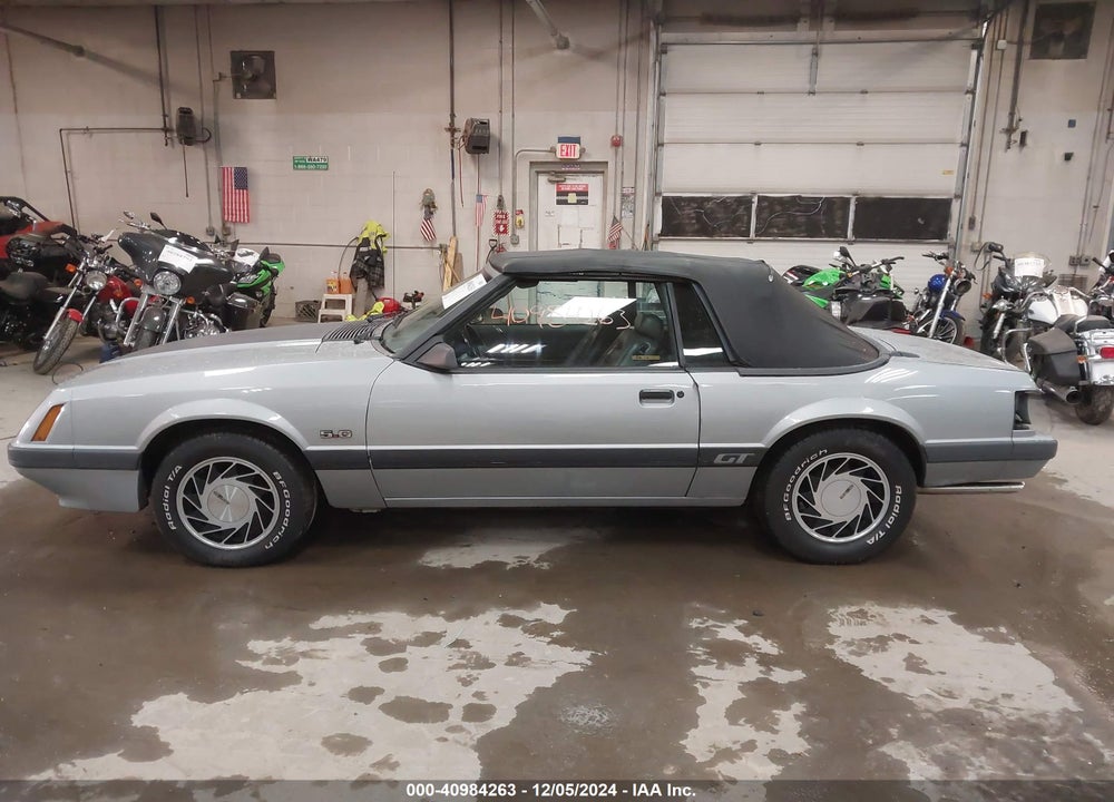 1985 FORD MUSTANG LX/GT VIN: 1FABP27M3FF214095