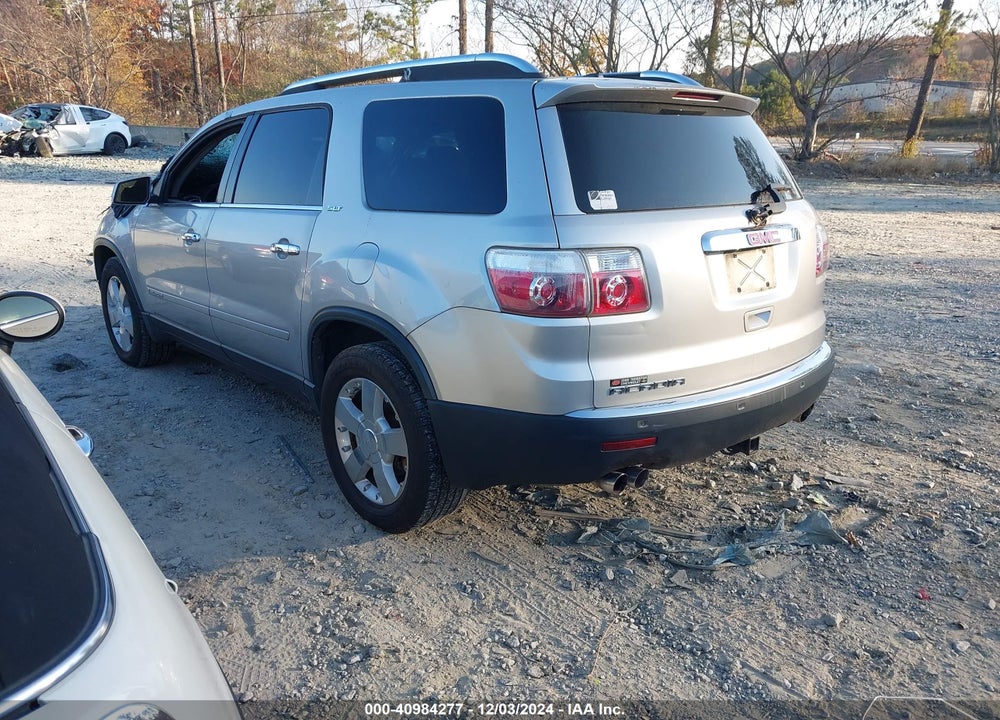 2008 GMC ACADIA SLT-2 VIN: 1GKER33748J130556