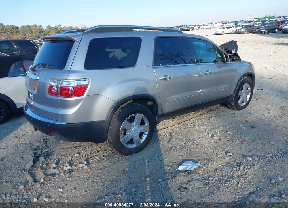 2008 GMC ACADIA SLT-2 VIN: 1GKER33748J130556