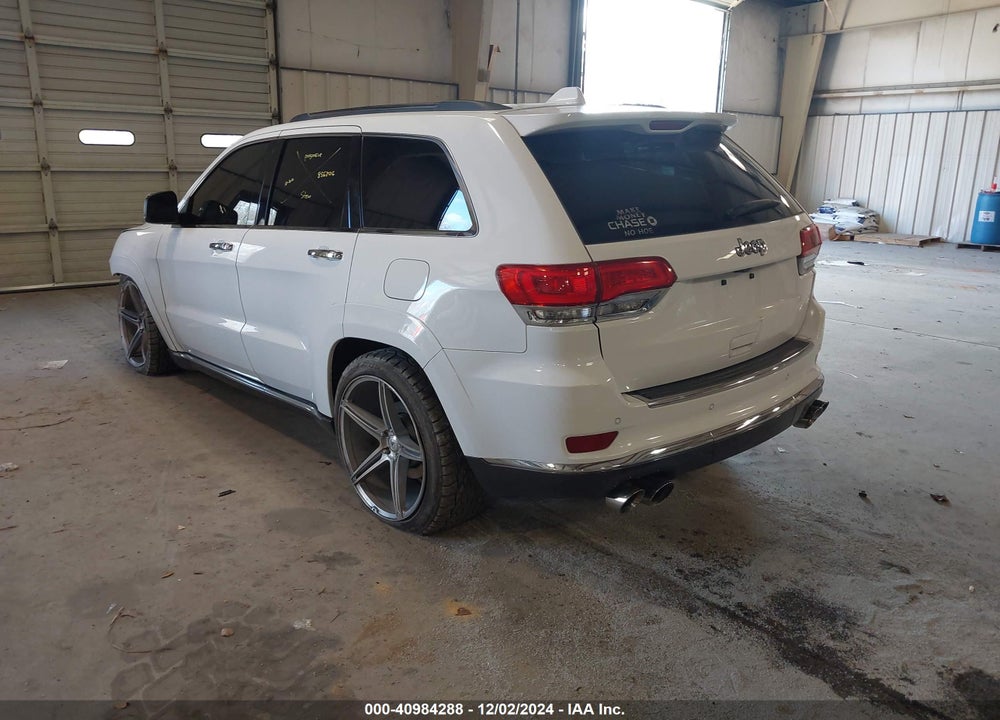2016 JEEP GRAND CHEROKEE SUMMIT VIN: 1C4RJFJT1GC349709