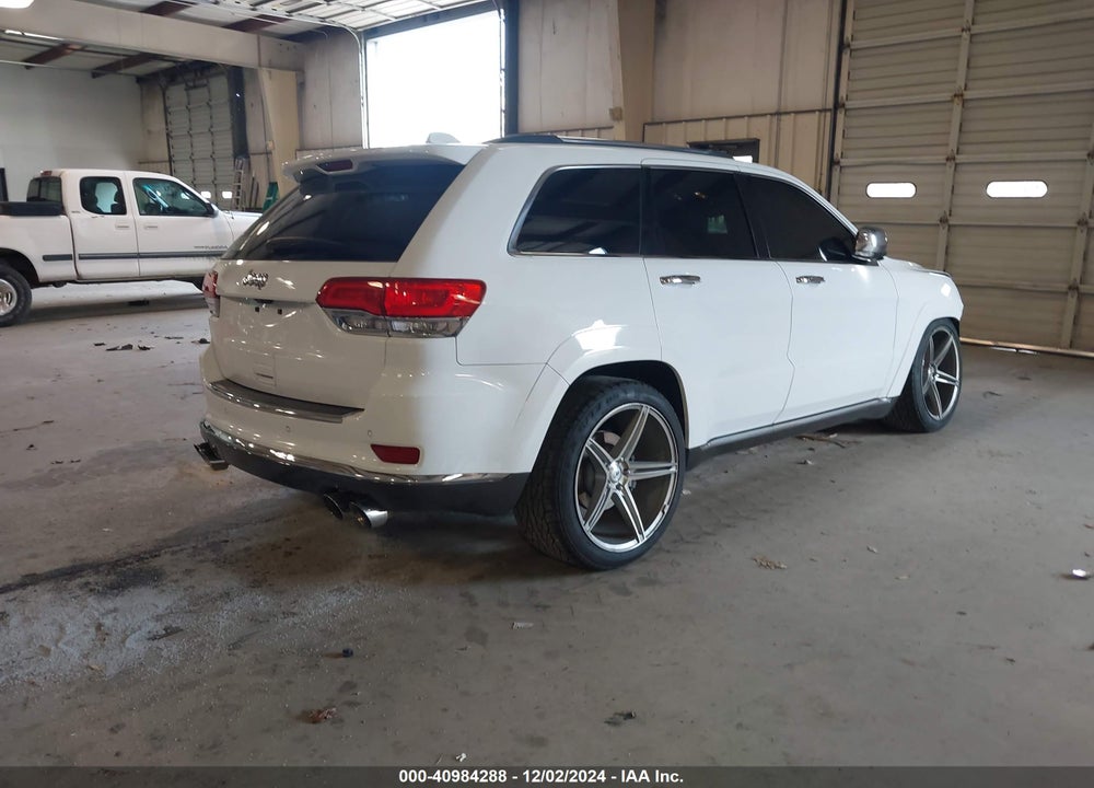 2016 JEEP GRAND CHEROKEE SUMMIT VIN: 1C4RJFJT1GC349709