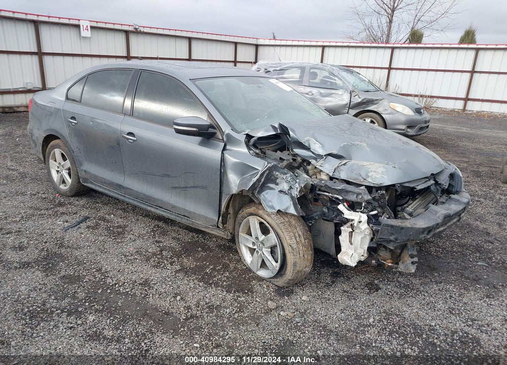 2011 VOLKSWAGEN JETTA 2.0L TDI VIN: 3VWLL7AJ0BM049992