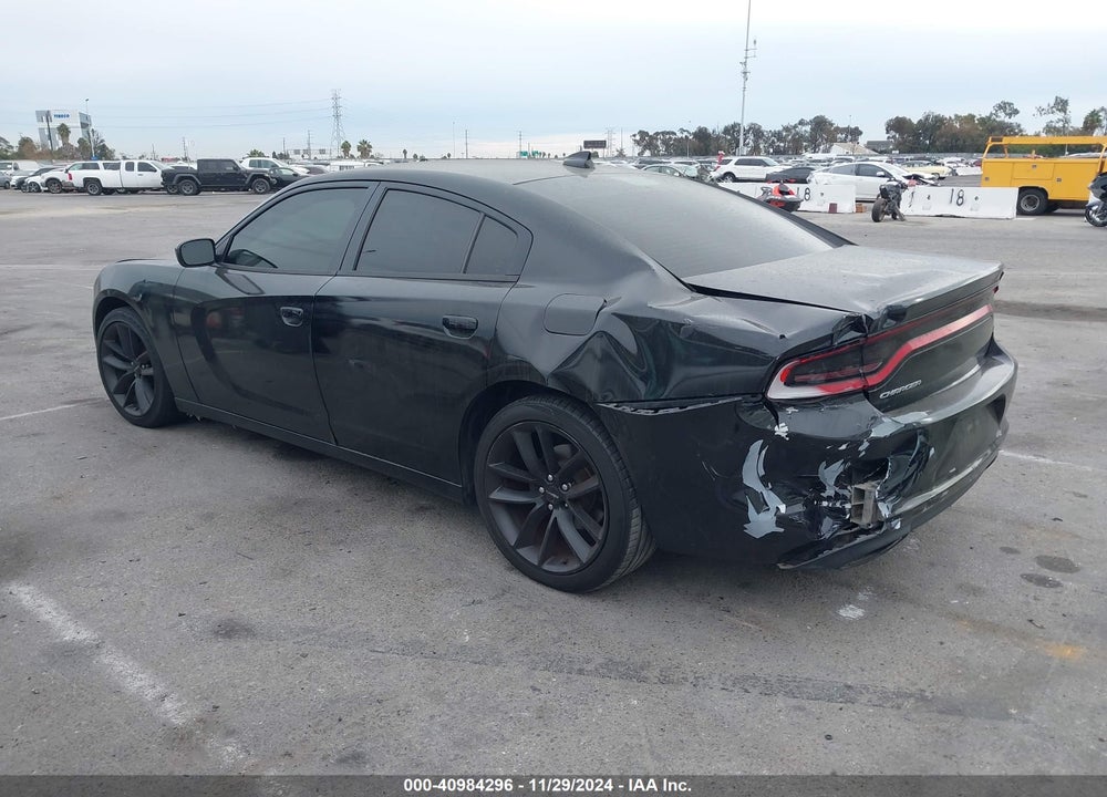 2016 DODGE CHARGER SXT VIN: 2C3CDXHG7GH235257