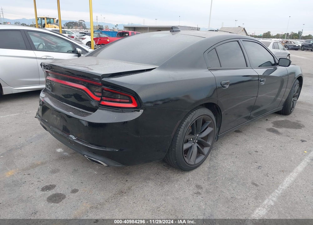 2016 DODGE CHARGER SXT VIN: 2C3CDXHG7GH235257