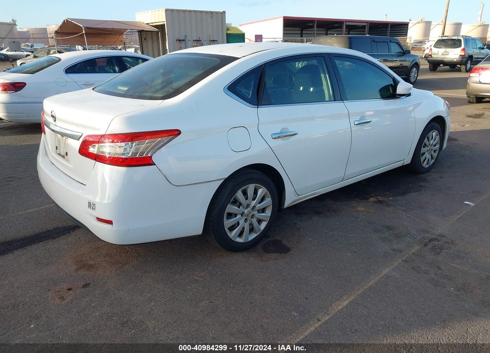 2015 NISSAN SENTRA S VIN: 3N1AB7AP6FY361558