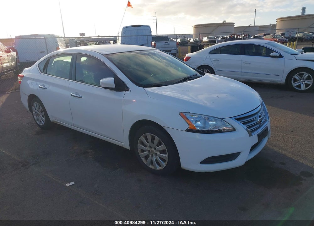 2015 NISSAN SENTRA S VIN: 3N1AB7AP6FY361558