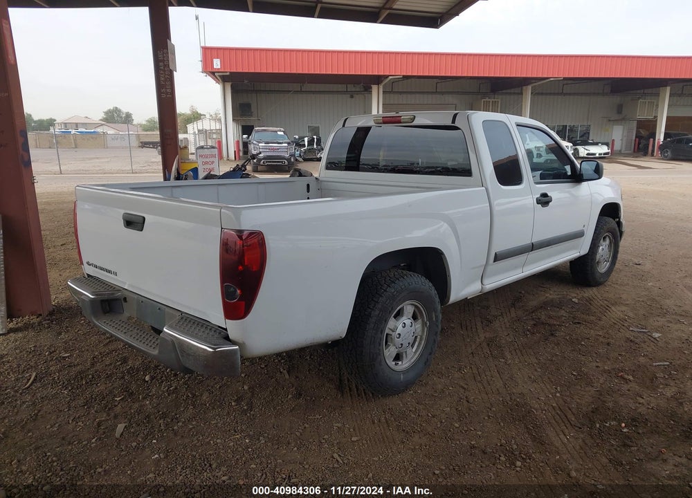 2008 CHEVROLET COLORADO LT VIN: 1GCCS39EX88188126