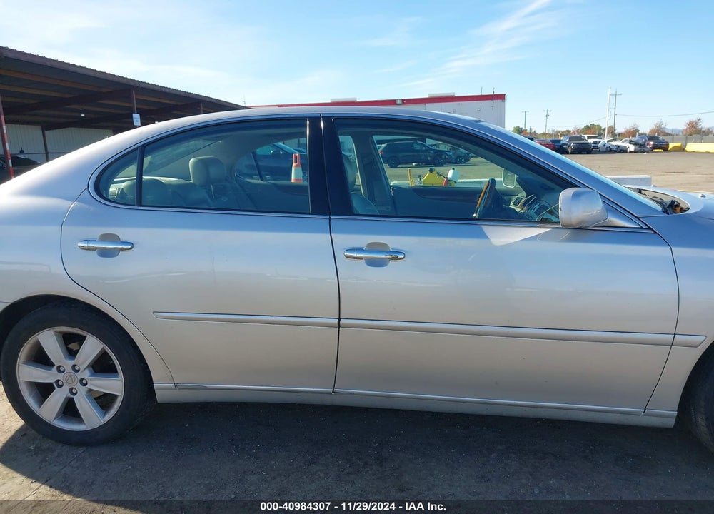 2005 LEXUS ES 330 VIN: JTHBA30GX55073826