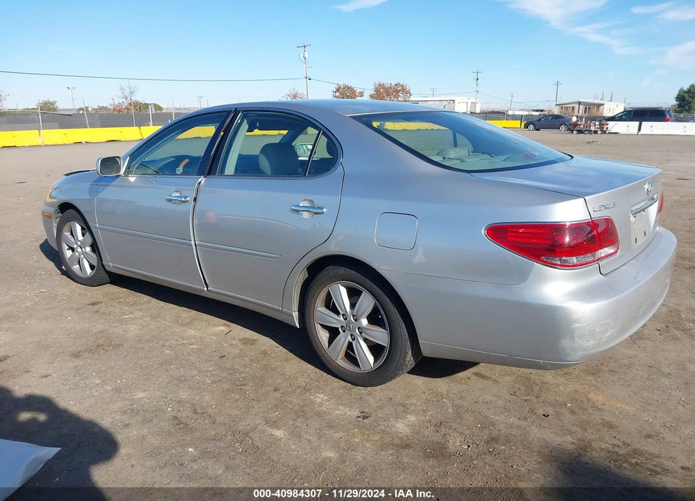 2005 LEXUS ES 330 VIN: JTHBA30GX55073826