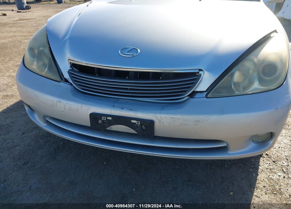 2005 LEXUS ES 330 VIN: JTHBA30GX55073826