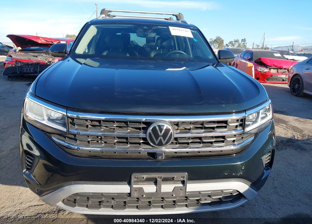 2021 VOLKSWAGEN ATLAS 3.6L V6 SEL PREMIUM VIN: 1V2TR2CA0MC582557