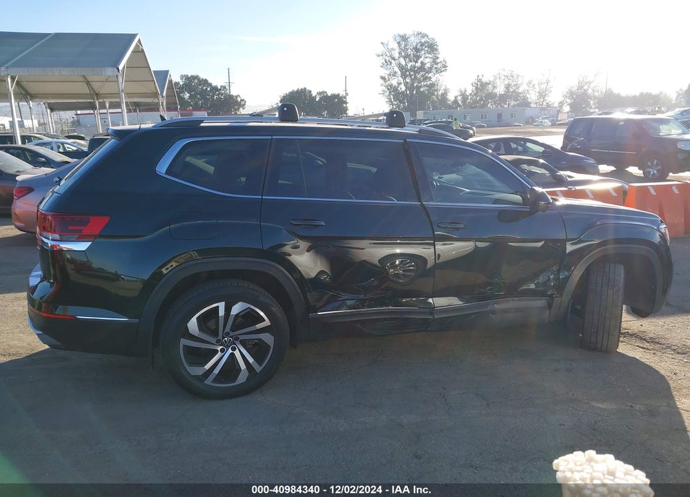 2021 VOLKSWAGEN ATLAS 3.6L V6 SEL PREMIUM VIN: 1V2TR2CA0MC582557