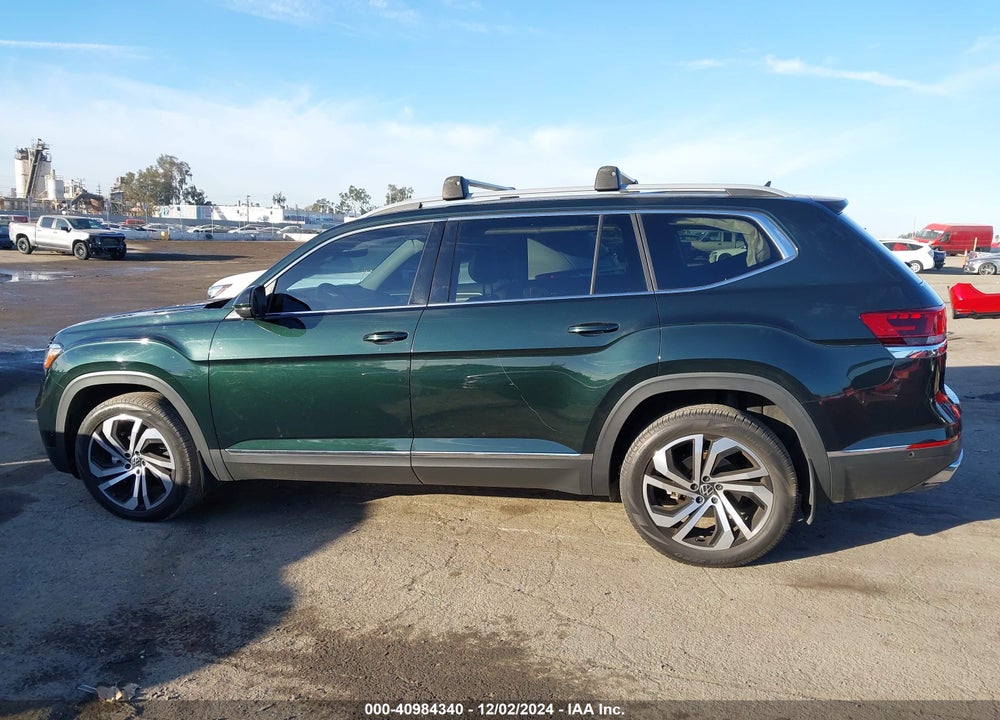 2021 VOLKSWAGEN ATLAS 3.6L V6 SEL PREMIUM VIN: 1V2TR2CA0MC582557