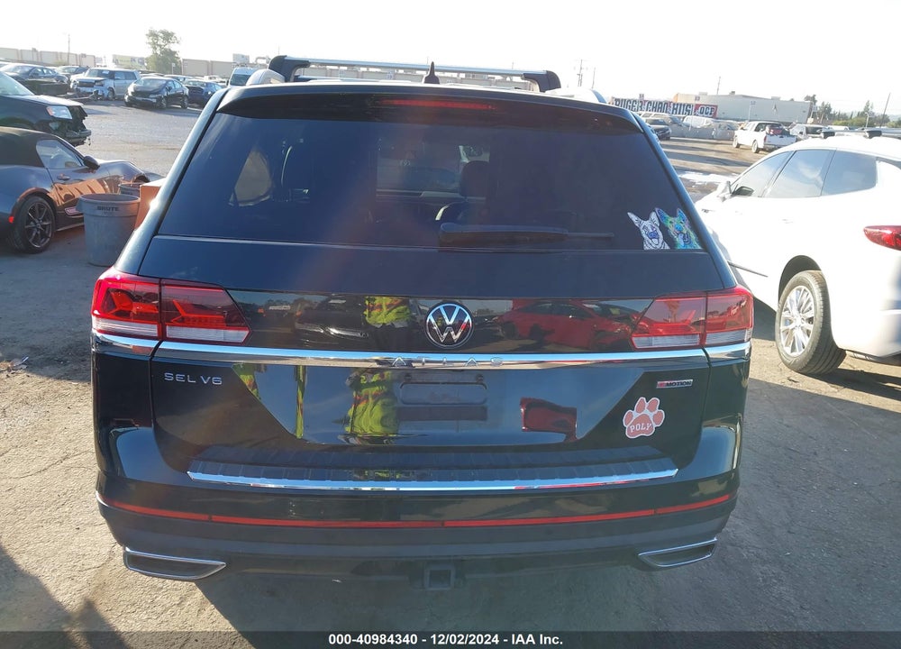 2021 VOLKSWAGEN ATLAS 3.6L V6 SEL PREMIUM VIN: 1V2TR2CA0MC582557