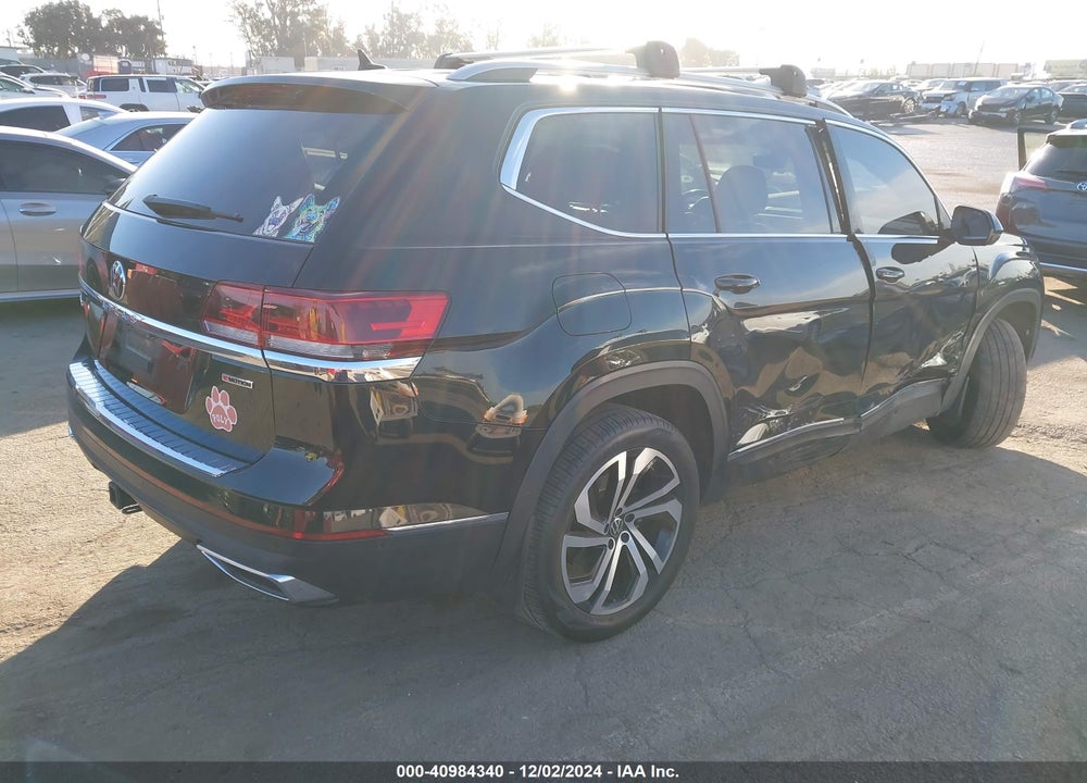 2021 VOLKSWAGEN ATLAS 3.6L V6 SEL PREMIUM VIN: 1V2TR2CA0MC582557
