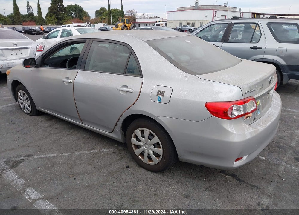 2011 TOYOTA COROLLA LE VIN: 2T1BU4EE6BC662098