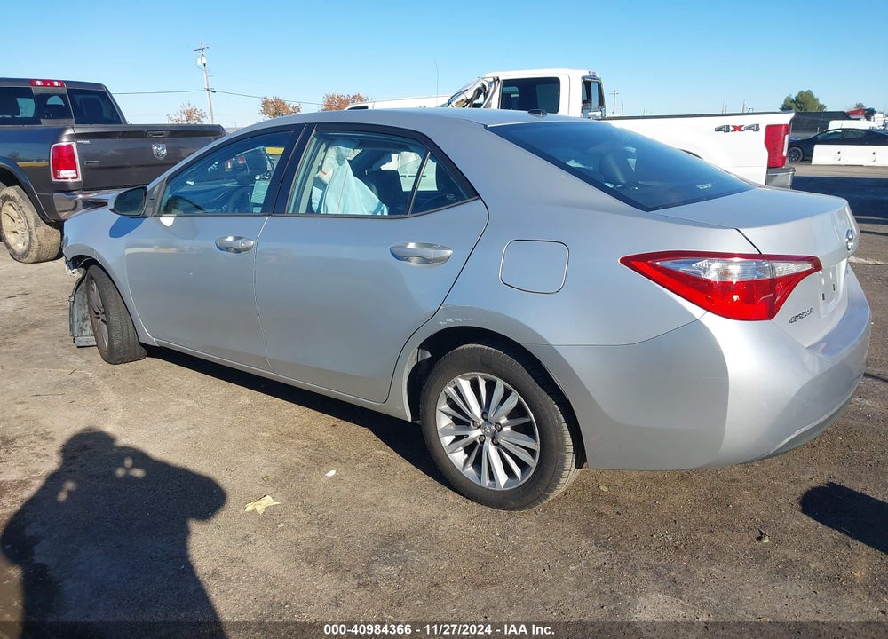 2014 TOYOTA COROLLA L/LE/LE PLS/PRM/S/S PLS VIN: 5YFBURHE3EP029622