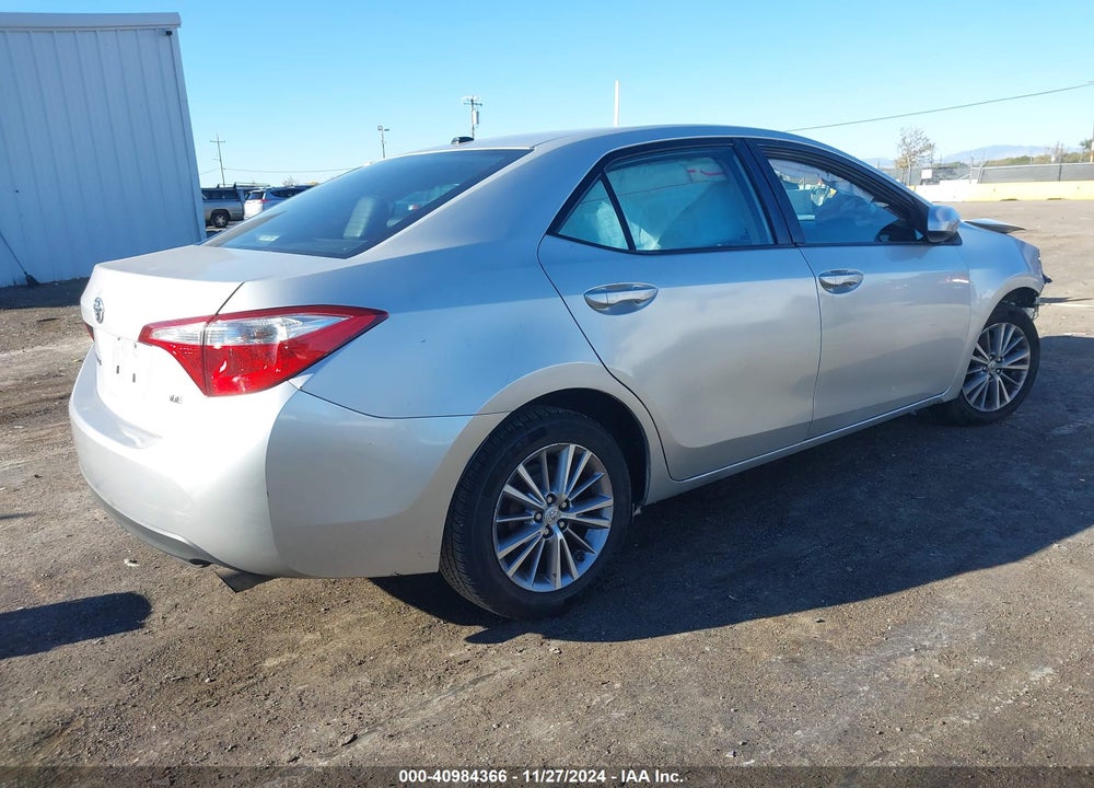 2014 TOYOTA COROLLA L/LE/LE PLS/PRM/S/S PLS VIN: 5YFBURHE3EP029622