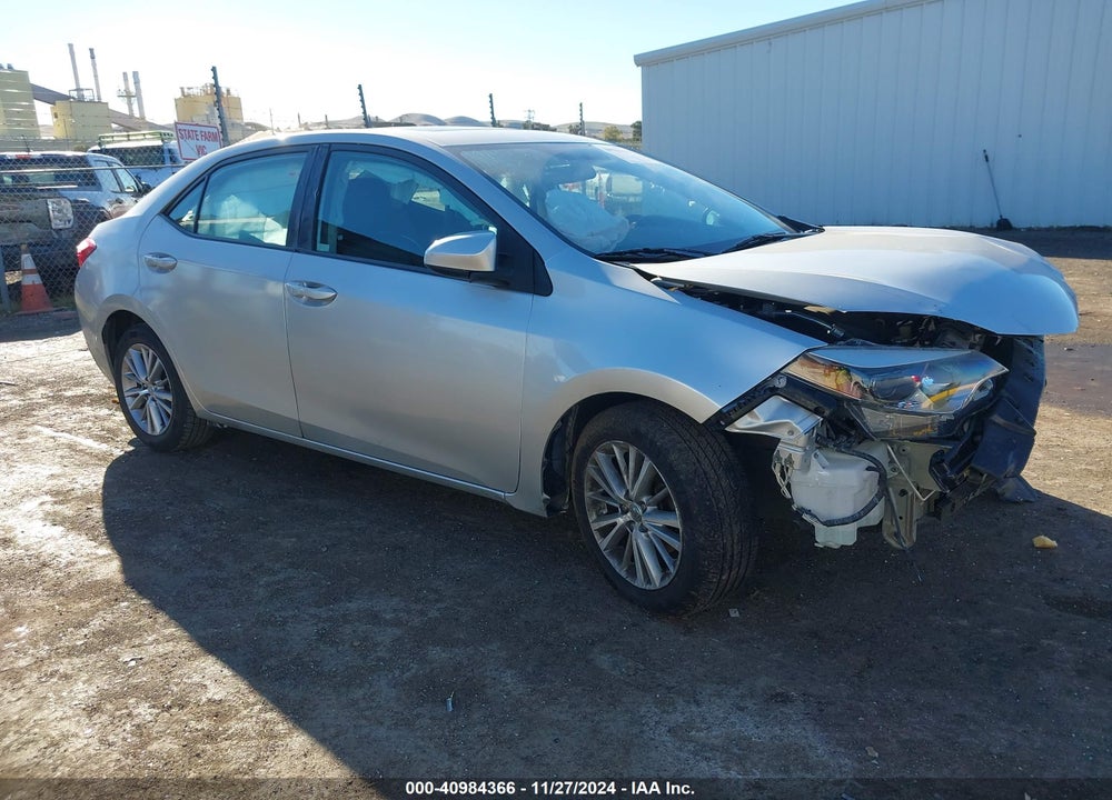 2014 TOYOTA COROLLA L/LE/LE PLS/PRM/S/S PLS VIN: 5YFBURHE3EP029622