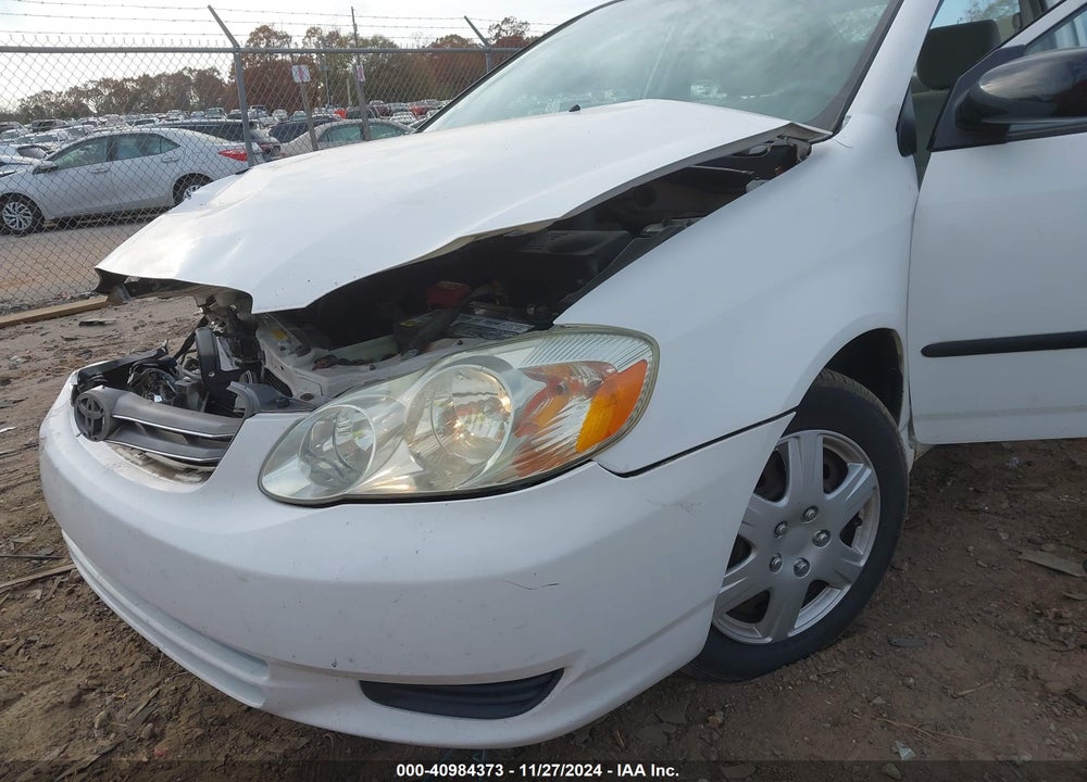 2003 TOYOTA COROLLA CE VIN: JTDBR32E030039037