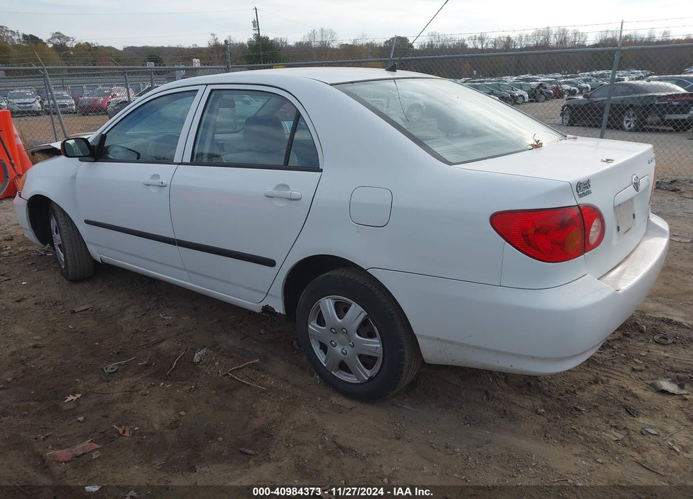 2003 TOYOTA COROLLA CE VIN: JTDBR32E030039037