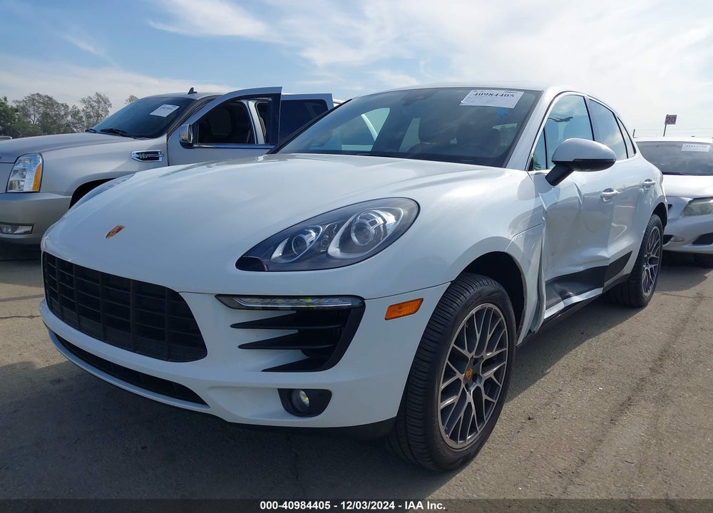 2017 PORSCHE MACAN S VIN: WP1AB2A51HLB16689