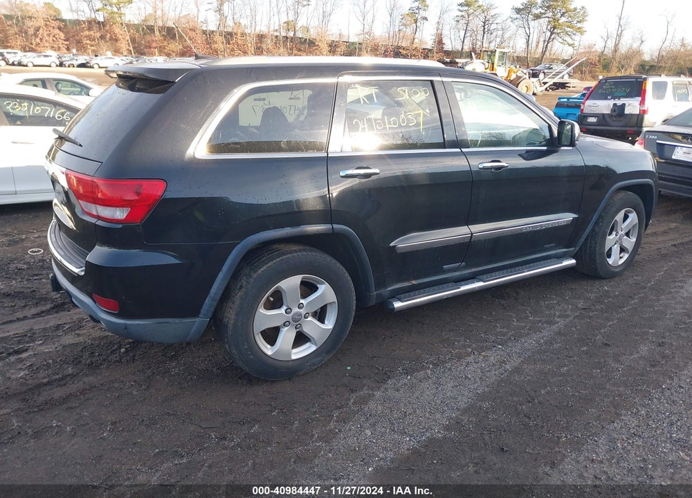 2012 JEEP GRAND CHEROKEE VIN: 1C4RJFBG9CC317831