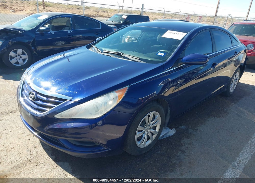 2012 HYUNDAI SONATA GLS VIN: 5NPEB4AC3CH326026
