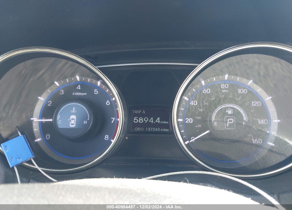 2012 HYUNDAI SONATA GLS VIN: 5NPEB4AC3CH326026