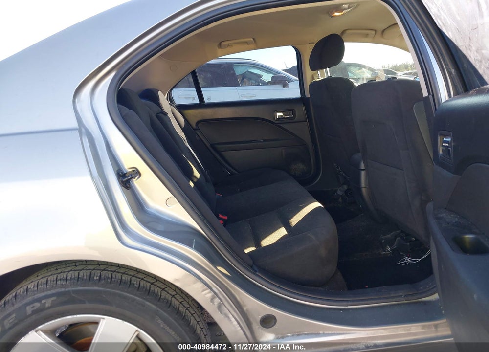 2008 FORD FUSION SE VIN: 3FAHP07Z38R274698