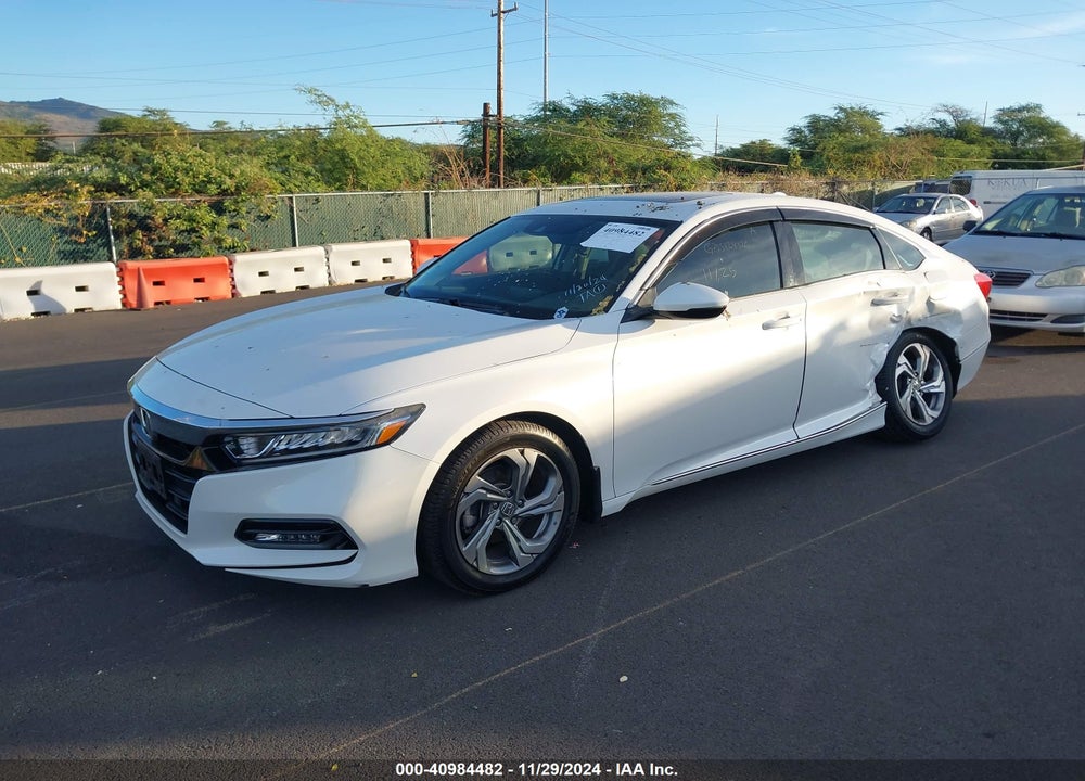 2018 HONDA ACCORD EX-L VIN: 1HGCV1F59JA008666