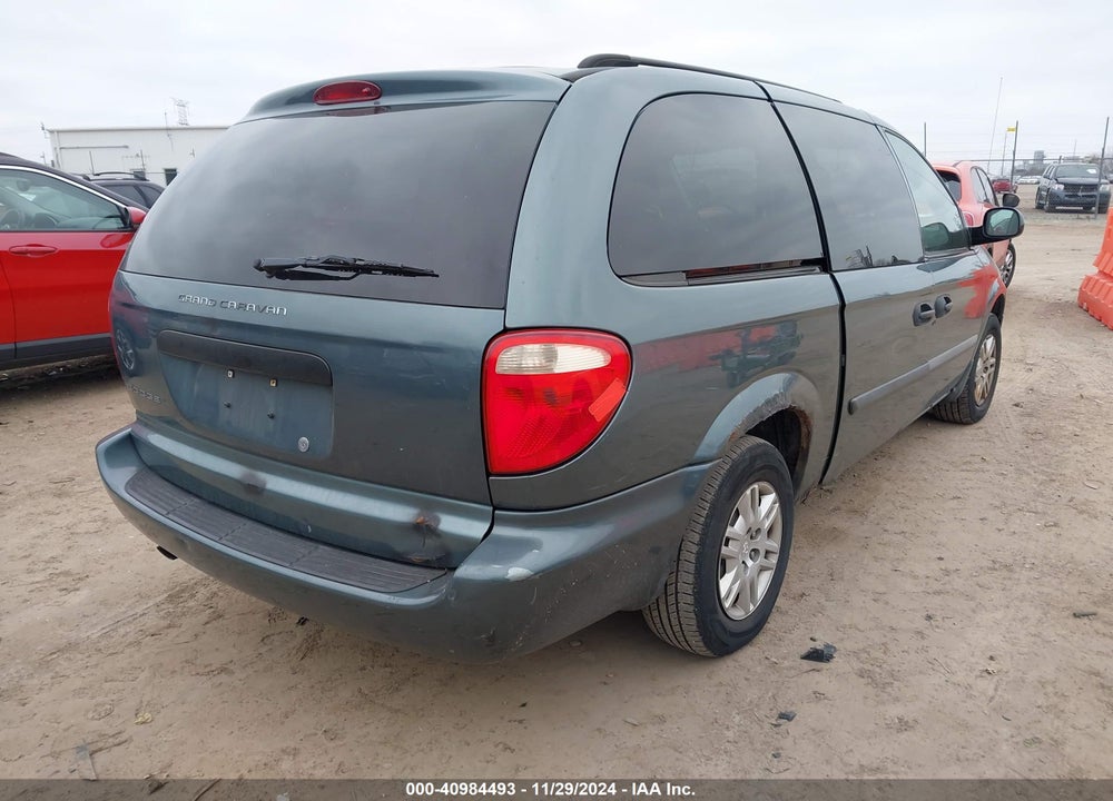2006 DODGE GRAND CARAVAN SE VIN: 1D4GP24R56B695090