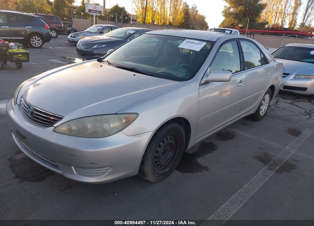 2005 TOYOTA CAMRY LE VIN: 4T1BE30K75U972381