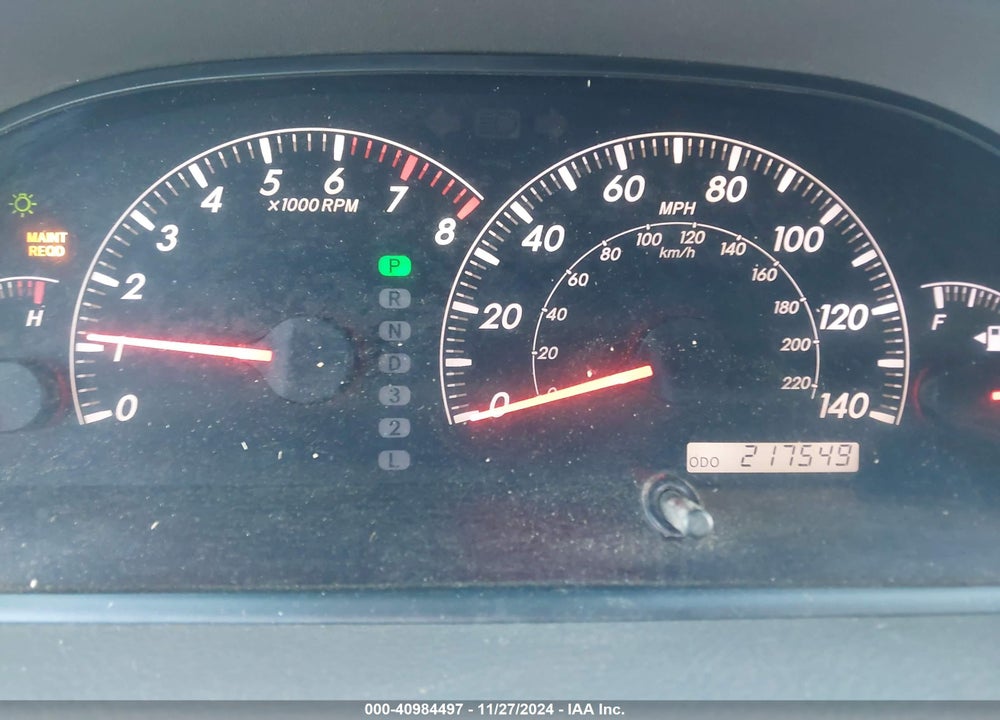2005 TOYOTA CAMRY LE VIN: 4T1BE30K75U972381