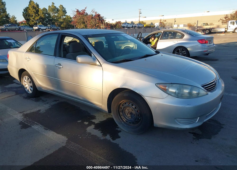 2005 TOYOTA CAMRY LE VIN: 4T1BE30K75U972381