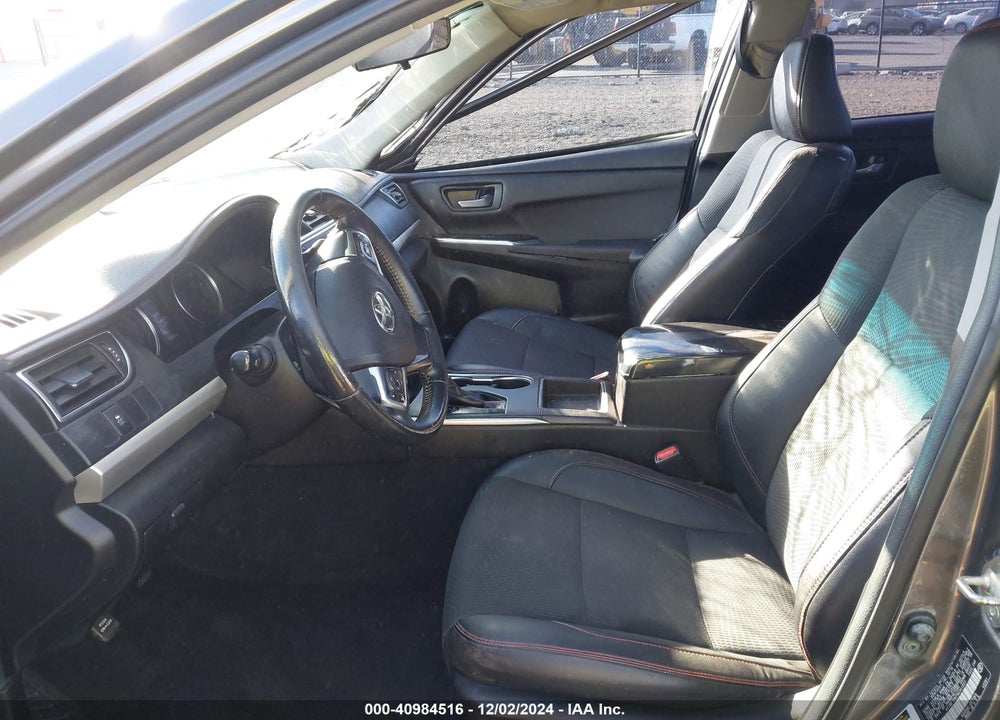 2017 TOYOTA CAMRY SE VIN: 4T1BF1FK7HU341501