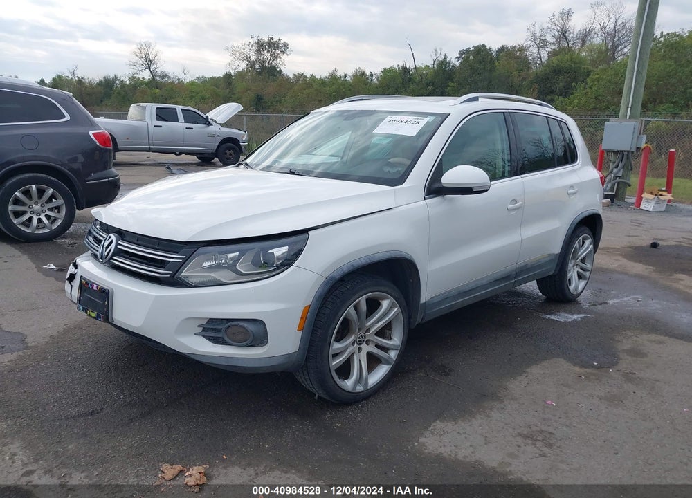 2012 VOLKSWAGEN TIGUAN SEL VIN: WVGAV7AXXCW002216