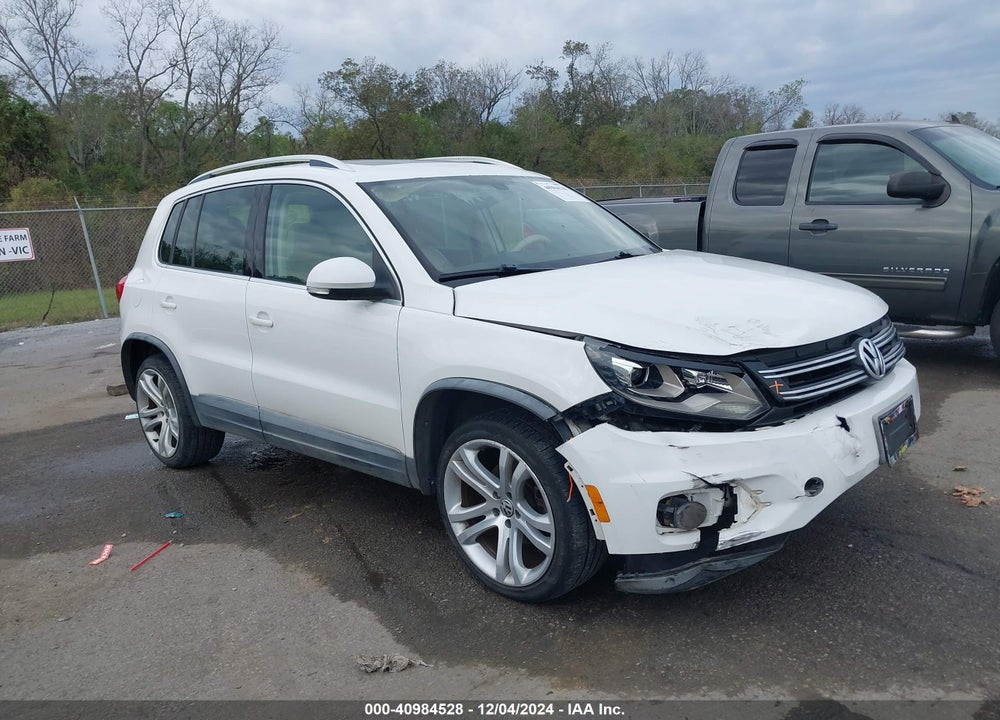 2012 VOLKSWAGEN TIGUAN SEL VIN: WVGAV7AXXCW002216