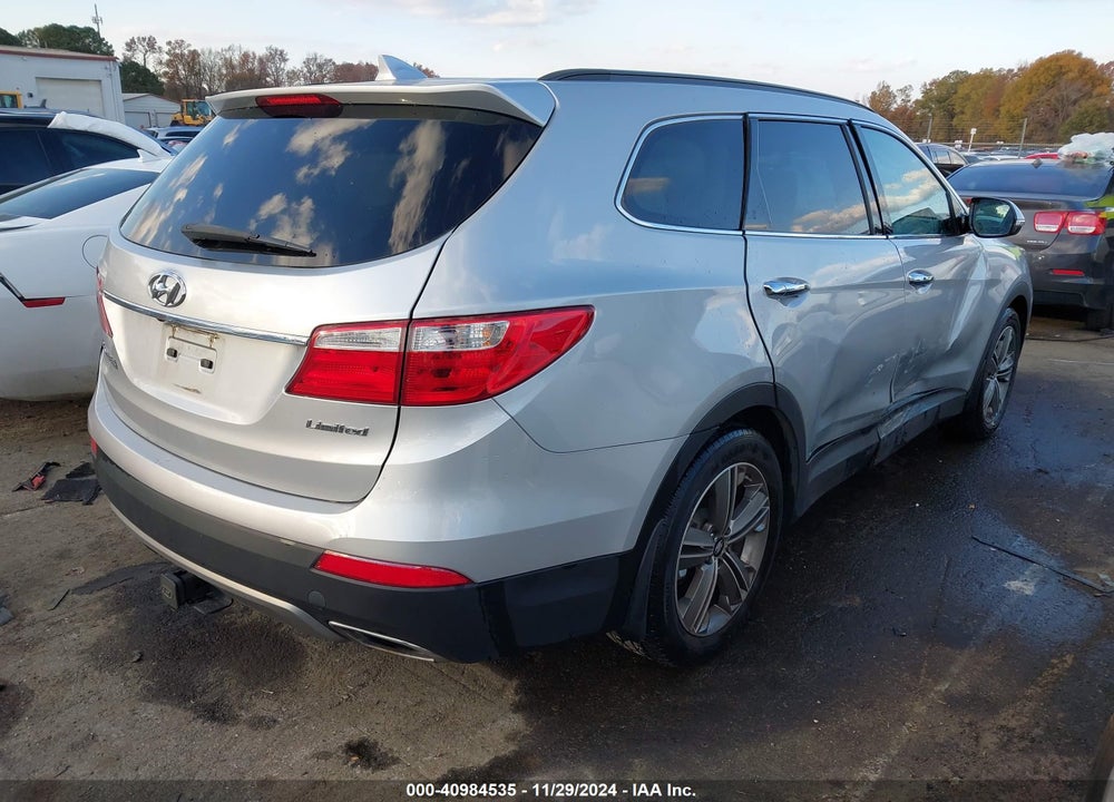 2014 HYUNDAI SANTA FE LIMITED VIN: KM8SN4HF2EU071822