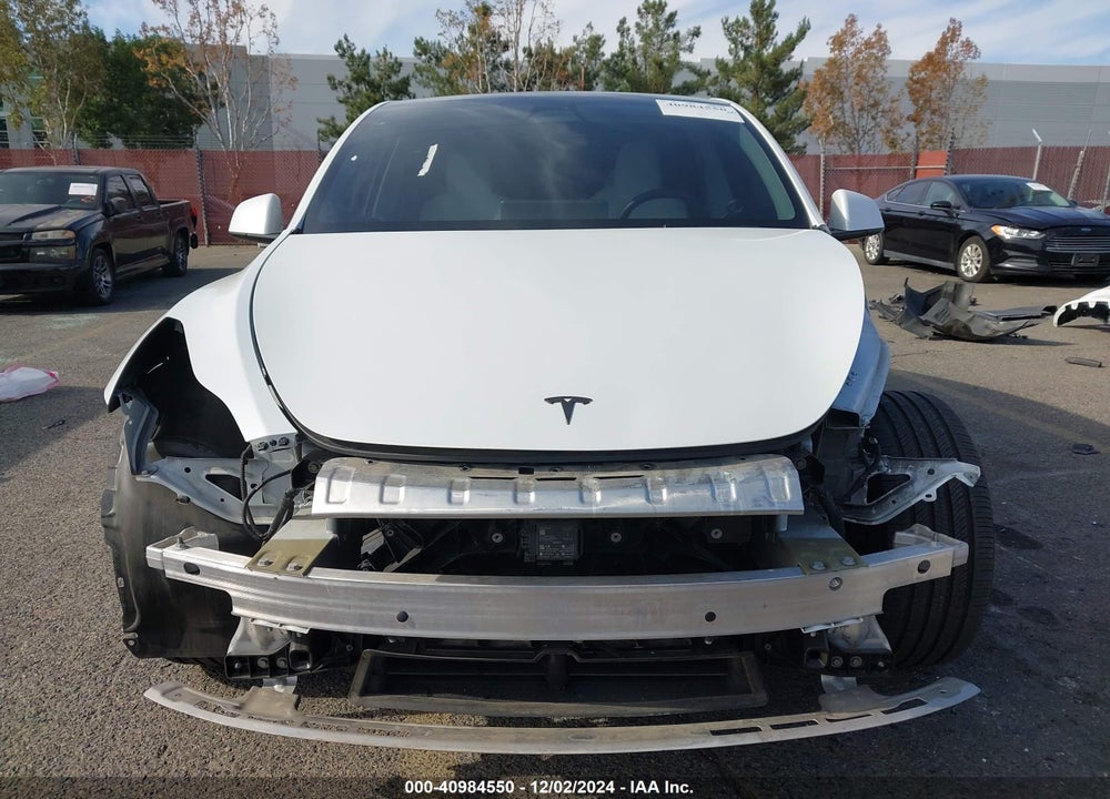 2021 TESLA MODEL Y LONG RANGE DUAL MOTOR ALL-WHEEL DRIVE VIN: 5YJYGDEE0MF161935